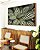 Quadro Horizontal Planta Calatheas Folhas Natureza Canvas Moldura - Imagem 1