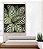 Quadro Vertical Planta Calatheas Folhas Natureza Canvas Moldura - Imagem 2