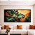 Duo de Quadros Quadrados Plantas Costela de Adão Plantas Folhas Abstrato Laranja Canvas Moldura - Imagem 1