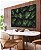 Quadro Horizontal Folhas Verdes Plantas Natureza Paisagem Canvas Moldura - Imagem 3