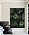 Quadro Vertical Folhas Verdes Plantas Natureza Paisagem Canvas Moldura - Imagem 1