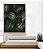 Quadro Vertical Folhas Verdes Plantas Natureza Paisagem Canvas Moldura - Imagem 2