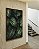 Quadro Vertical Folhas Verdes Plantas Natureza Paisagem Canvas Moldura - Imagem 3