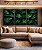 Trio de Quadros Folhas Verdes Plantas Natureza Paisagem Canvas Moldura - Imagem 5