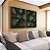 Duo de Quadros Folhas Verdes Plantas Natureza Paisagem Canvas Moldura - Imagem 4