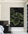 Quadro Vertical Pilea Planta da Amizade Folhas Verdes Natureza Canvas Moldura - Imagem 2