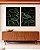 Duo de Quadros Pilea Planta da Amizade Folhas Verdes Natureza Canvas Moldura - Imagem 3