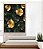 Quadro Vertical Lírios-D’Água Folhas Verdes Douradas Natureza Canvas Moldura - Imagem 4
