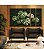 Trio de Quadros Estilizados Plantas Costela de Adão Natureza Verde Paisagem Canvas Moldura - Imagem 1
