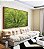 Quadro Horizontal Árvores Folhagem Verde Vibrante Natureza Canvas Moldura - Imagem 2