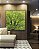 Quadro Quadrado Árvores Folhagem Verde Vibrante Natureza Canvas Moldura - Imagem 1