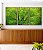 Trio de Quadros Árvores Folhagem Verde Vibrante Natureza Canvas Moldura - Imagem 4