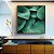 Quadro Quadrado Planta Hosta Folhagem Verde Natureza Canvas Moldura - Imagem 2
