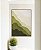 Quadro Vertical Abstrato Degradê Textura Marfim Verde Canvas Moldura - Imagem 4