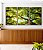 Trio de Quadros Céu Azul Árvores Verde Intenso Natureza Canvas Moldura - Imagem 2