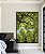 Quadro Vertical Árvores Folhas Verdes Céu Azul Limpo Natureza Canvas Moldura - Imagem 2