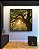 Quadro Quadrado Árvore Luzes do Sol Floresta Paisagem Canvas Moldura - Imagem 5