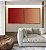 Duo de Quadros Quadrados Abstrato Degradê Vermelho Laranja Pêssego Suave Canvas Moldura - Imagem 5