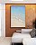 Quadro Vertical Praia Branca Luminosa Mar Azul Claro Canvas Moldura - Imagem 5