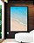 Quadro Vertical Praia Branca Luminosa Mar Azul Claro Canvas Moldura - Imagem 3