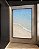 Quadro Vertical Praia Branca Luminosa Mar Azul Claro Canvas Moldura - Imagem 2
