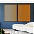 Duo de Quadros Abstrato Degradê Cinza Laranja Tangerina Canvas Moldura - Imagem 5
