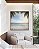 Quadro Quadrado Sol Praia Araia Clara Mar Coqueiros Canvas Moldura - Imagem 2