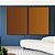 Duo de Quadros Abstrato Degradê Marrom Terra Cobre Canvas Moldura - Imagem 4