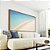 Quadro Horizontal Praia Areia Branca Mar Azul Relaxante Canvas Moldura - Imagem 4