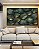 Quadro Horizontal Folhas Plantas Verde Dourado Tropical Natureza Canvas Moldura - Imagem 3