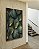 Quadro Vertical Folhas Plantas Verde Dourado Tropical Canvas Moldura - Imagem 4