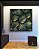 Quadro Quadrado Folhas Plantas Verde Dourado Tropical Canvas Moldura - Imagem 4