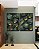 Duo de Quadros Folhas Plantas Verde Dourado Tropical Natureza Canvas Moldura - Imagem 5