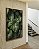 Quadro Vertical Folhagem Verde de Planta Antúrio Tropical Natureza Canvas Moldura - Imagem 4