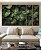 Trio de Quadros Estilizados Verde de Planta Antúrio Tropical Natureza Canvas Moldura - Imagem 5