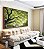 Quadro Horizontal Árvore Folhas Verdes Vibrantes Natureza Canvas Moldura - Imagem 2