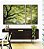 Trio de Quadros Estilizados Árvore Folhas Verdes Vibrantes Natureza Canvas Moldura - Imagem 4