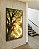 Quadro Vertical Árvore Céu Luzes Douradas Sol Natureza Canvas Moldura - Imagem 4