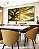 Duo de Quadros Quadrados Árvore Céu Luzes Douradas Sol Natureza Canvas Moldura - Imagem 1