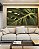 Quadro Horizontal Costela de Adão Folha Planta Verde Natureza Canvas Moldura - Imagem 2