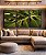 Trio de Quadros Costela de Adão Folha Planta Verde Natureza Canvas Moldura - Imagem 4