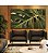 Trio de Quadros Estilizados Costela de Adão Folha Planta Verde Natureza Canvas Moldura - Imagem 4