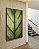 Quadro Vertical Folha Verde Textura Beleza Natural Folhagem Canvas Moldura - Imagem 5