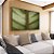 Duo de Quadros Folha Verde Textura Beleza Natural Folhagem Canvas Moldura - Imagem 2