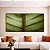 Duo de Quadros Quadrados Folha Verde Textura Beleza Natural Folhagem Canvas Moldura - Imagem 1