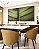 Duo de Quadros Quadrados Folha Verde Textura Beleza Natural Folhagem Canvas Moldura - Imagem 2