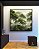 Quadro Quadrado Floresta Árvores Verdes Neblina Natureza Canvas Moldura - Imagem 3