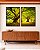 Duo de Quadros Árvores Em Floresta Natureza Folhas Claridade Natureza Canvas Moldura - Imagem 3