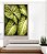 Quadro Vertical Planta Folha Verde Claro Vivo Natureza Canvas Moldura - Imagem 5