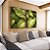 Duo de Quadros Planta Folha Verde Claro Vivo Natureza Canvas Moldura - Imagem 5